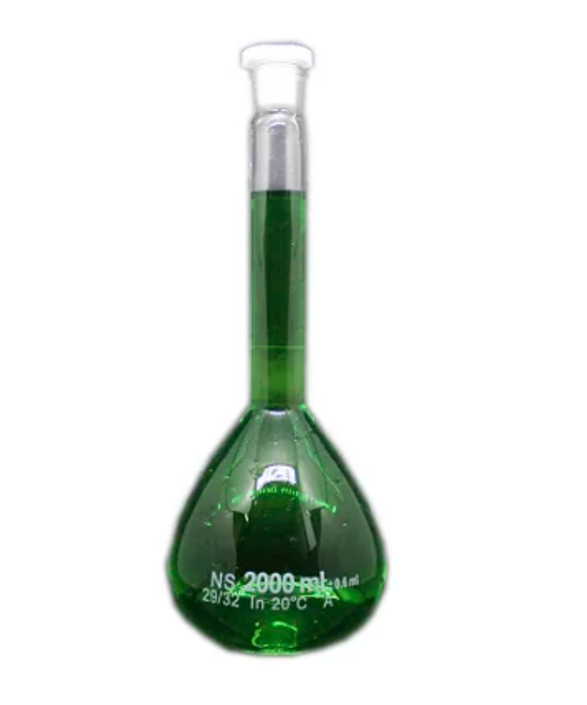 balão volumétrico 2l
