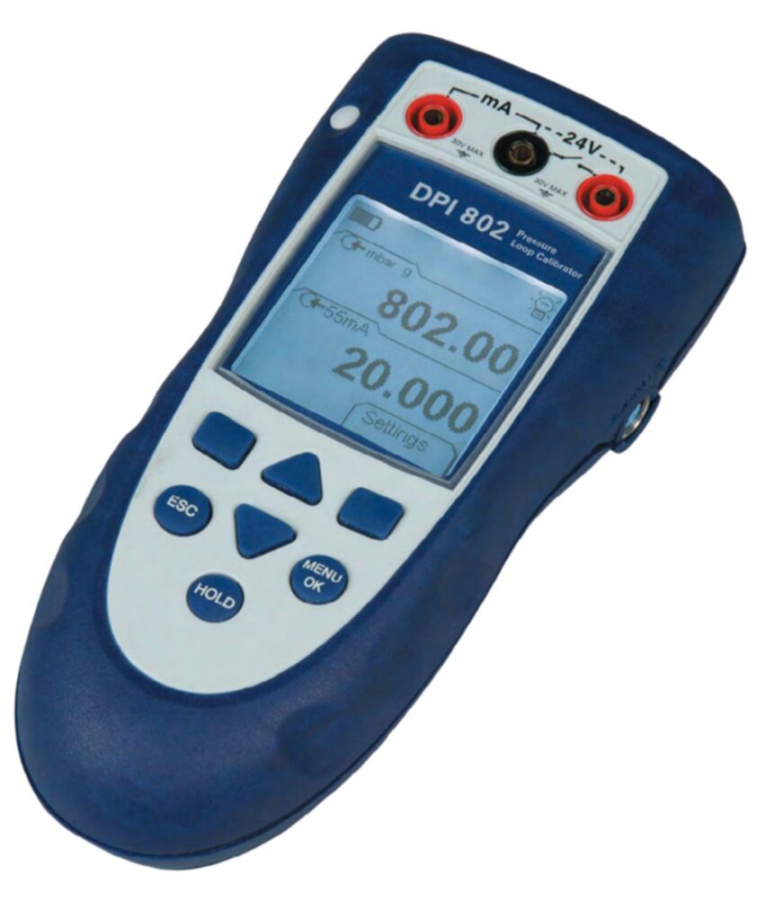 Calibrador de pressão industrial portátil DPI 802